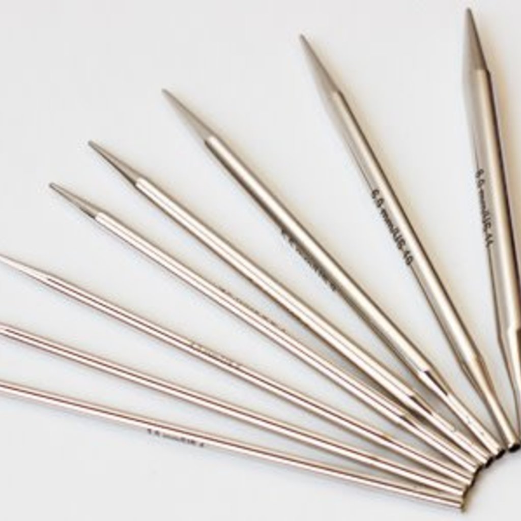 Дополнительная спица. Addi Lace 7 мм. Three-Grind short-Tip Needles.