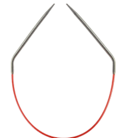 ChiaoGoo Knit Red Circulars 12"
