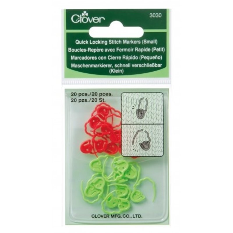 Clover Quick Locking Stitch Markers