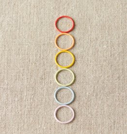 Cocoknits Coloured Ring Stitch Markers Jumbo