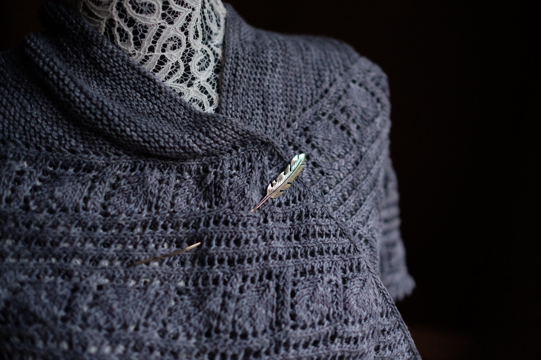 Shawl Stick Art of Yarn