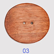 Wood Oval (1 3/4")