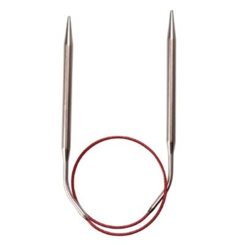 ChiaoGoo Knit Red Circular  16" (40cm)