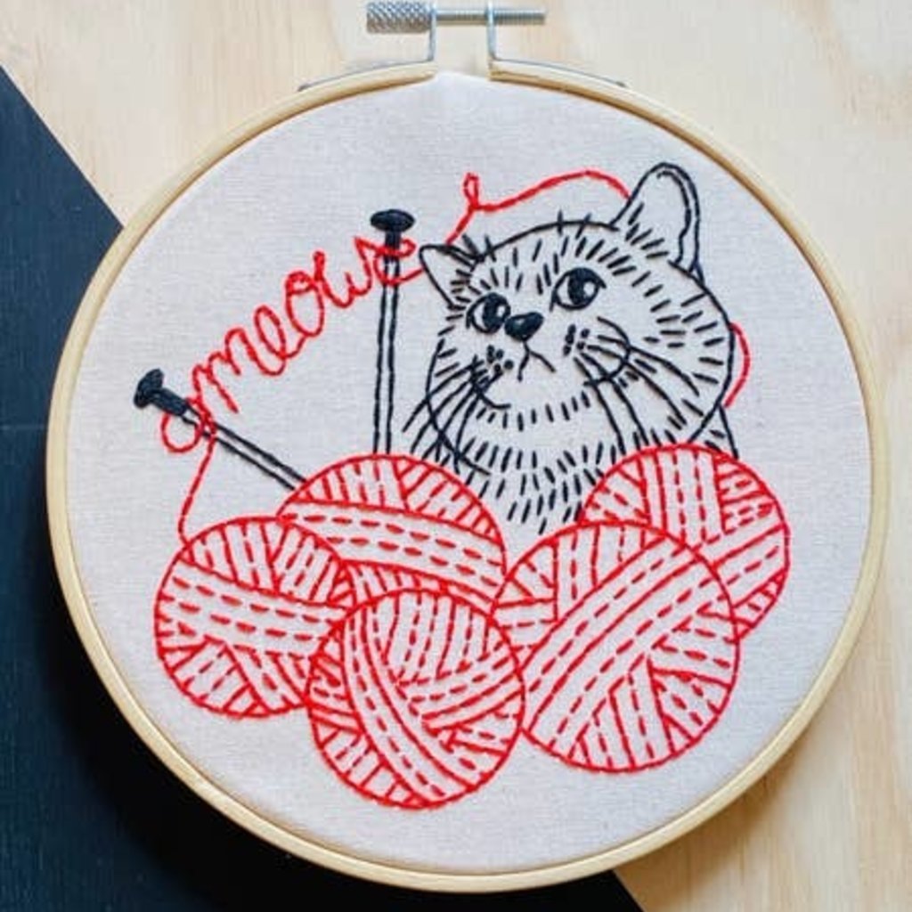 Hook, Line & Tinker Embroidery Kit