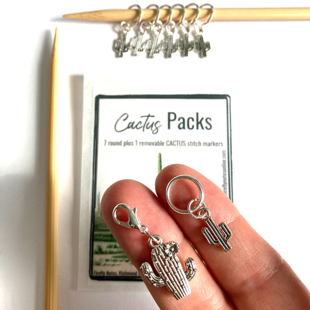 Cactus Stitch Marker Packs