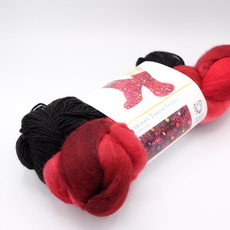 Fleece Artist Honey Thrum Socks