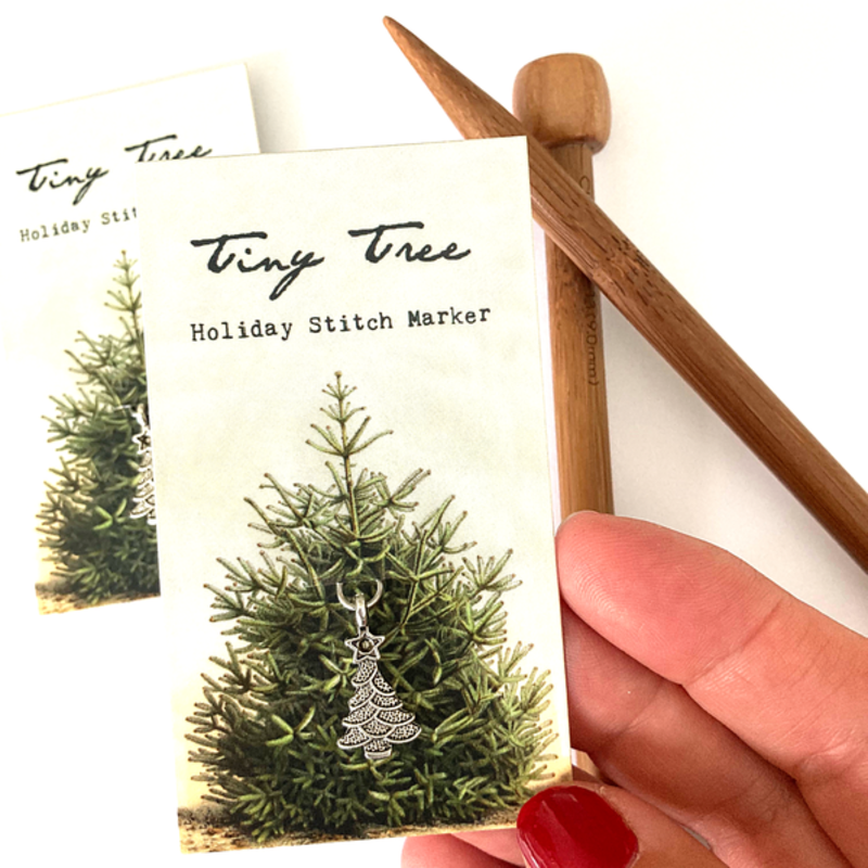 Tiny Tree Stitch Progress Keeper (removable)