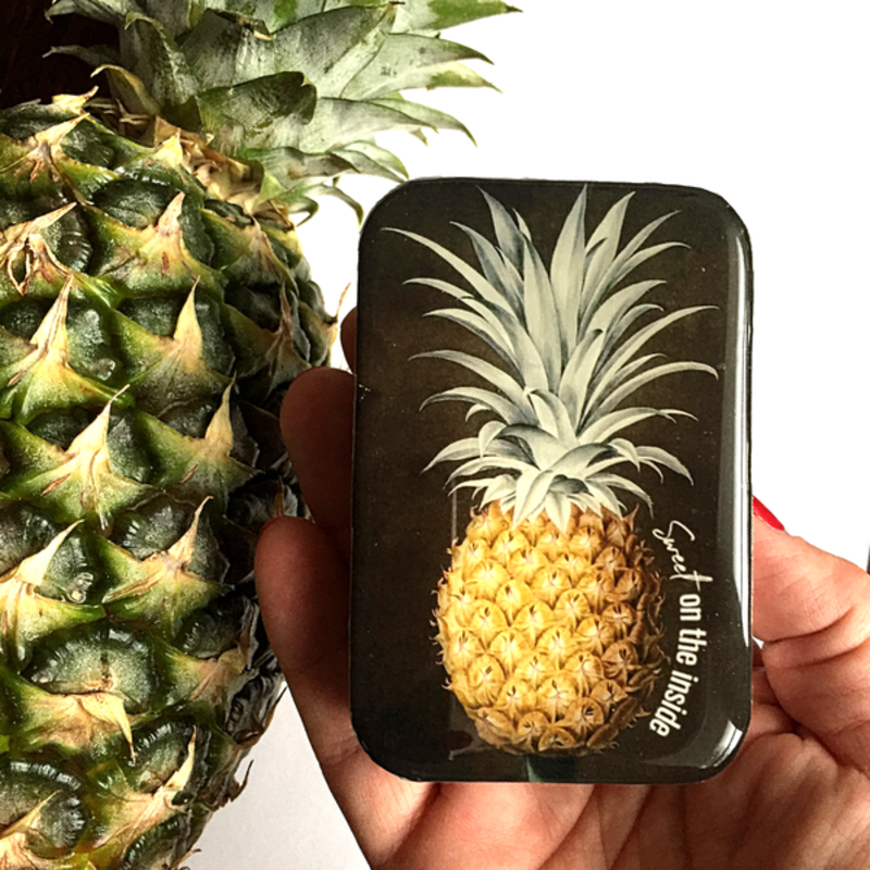 Pineapple Notions Tin