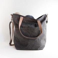 Twig & Horn Waxed Canvas Crossbody Tote