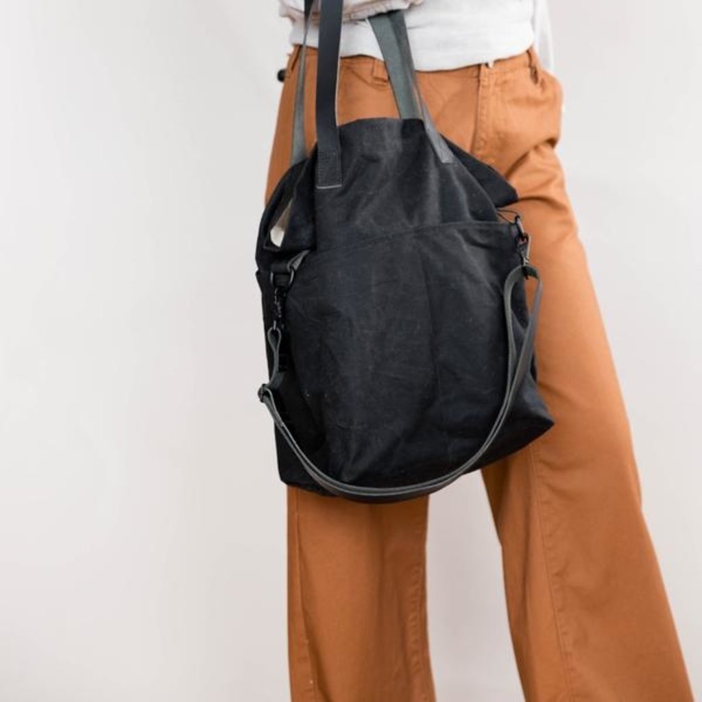 Twig & Horn Waxed Canvas Crossbody Tote