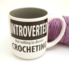Crochet Introverted Mug