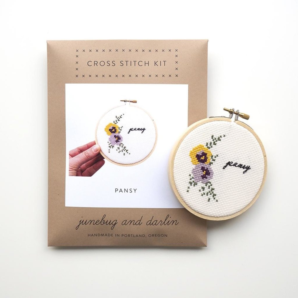 Junebug and Darlin Cross Stitch Kit