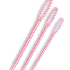 Kinki Amibari Plastic Yarn Darning Needle (3pcs)