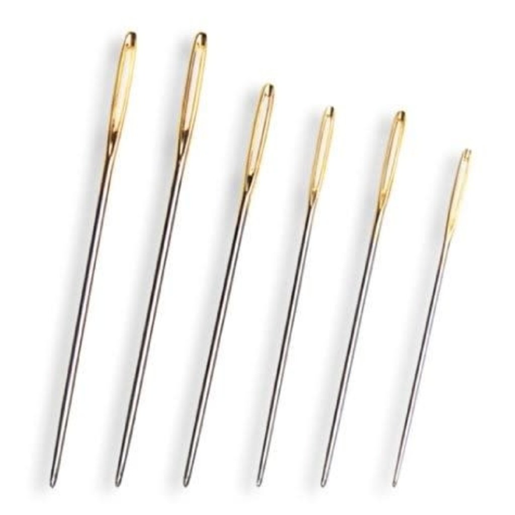 HobbyArts Darning Needles, Plastic (6 needles)