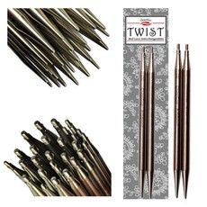 ChiaoGoo TWIST SS Red Lace Tips - 4" (Mini)