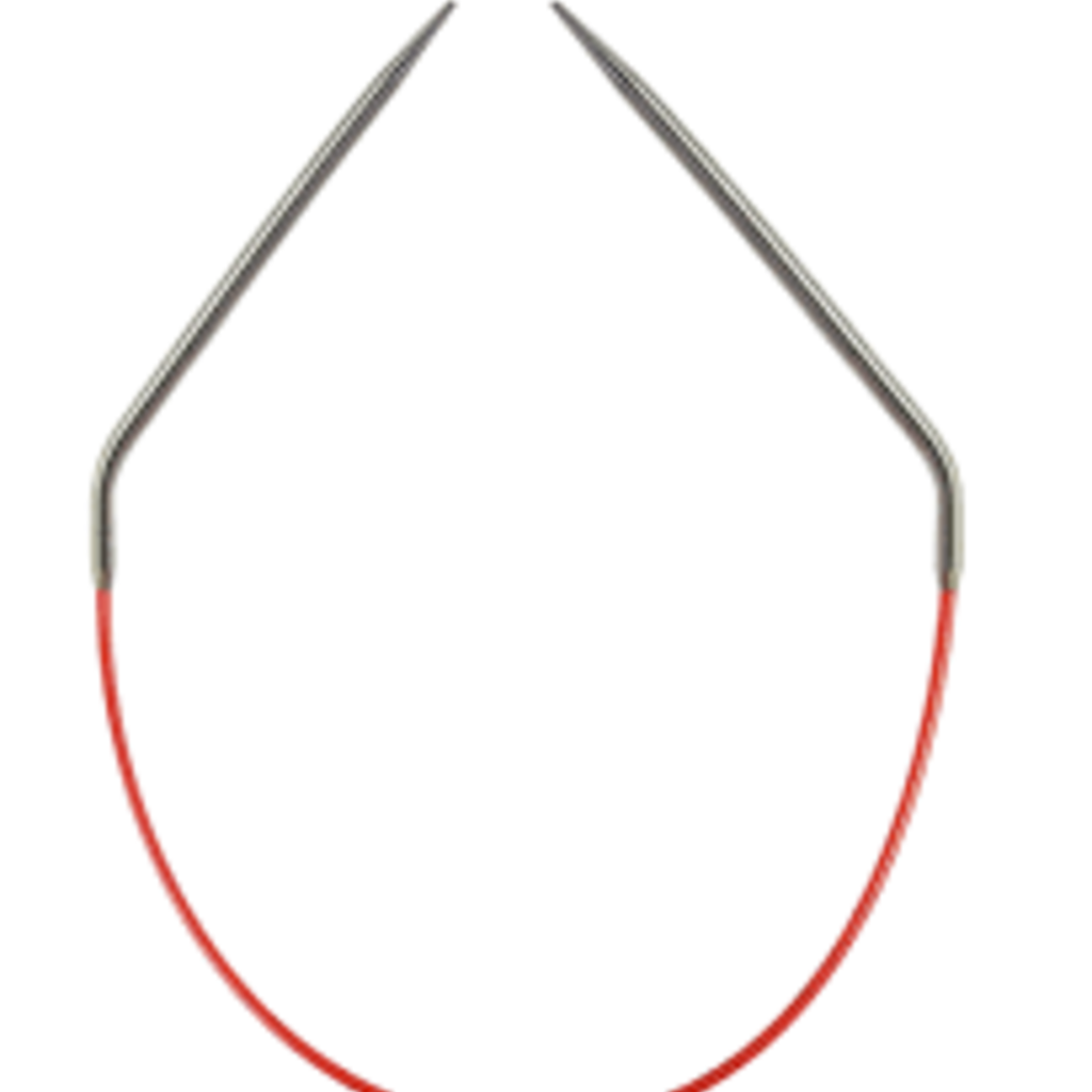 ChiaoGoo Knit Red Circular 9" (23cm)