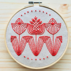 Hook, Line & Tinker Embroidery Kit