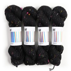 Hedgehog Fibres Tweedy Noir