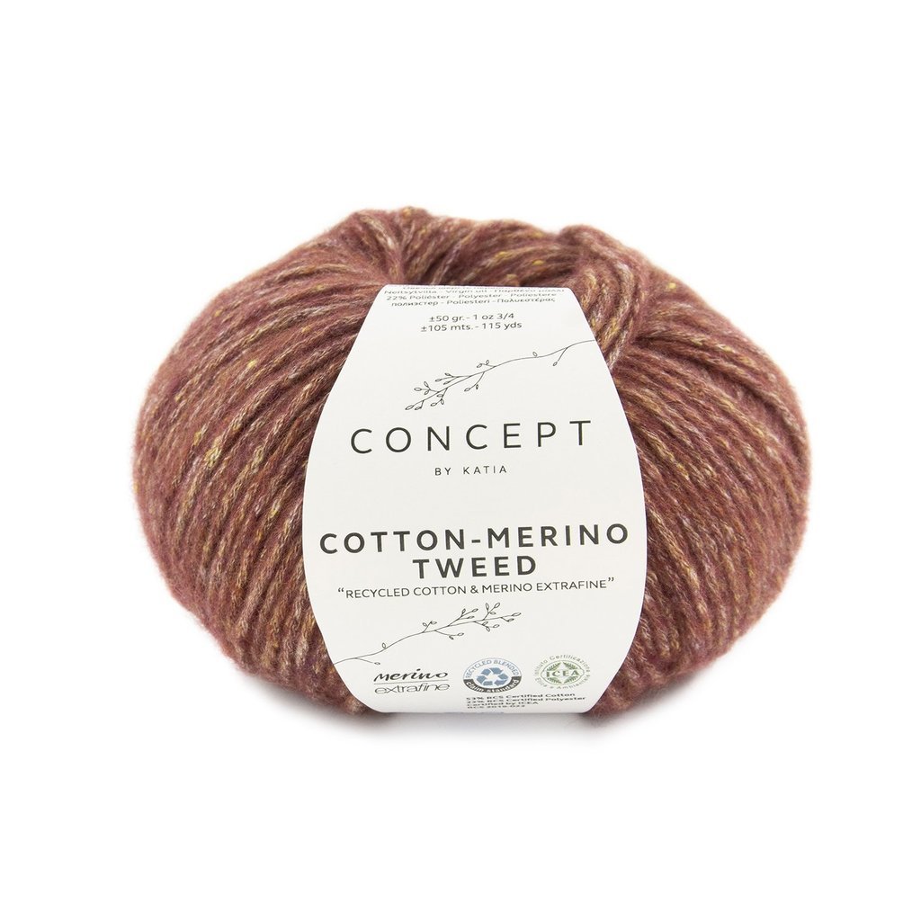 Katia Concept Cotton Merino Tweed