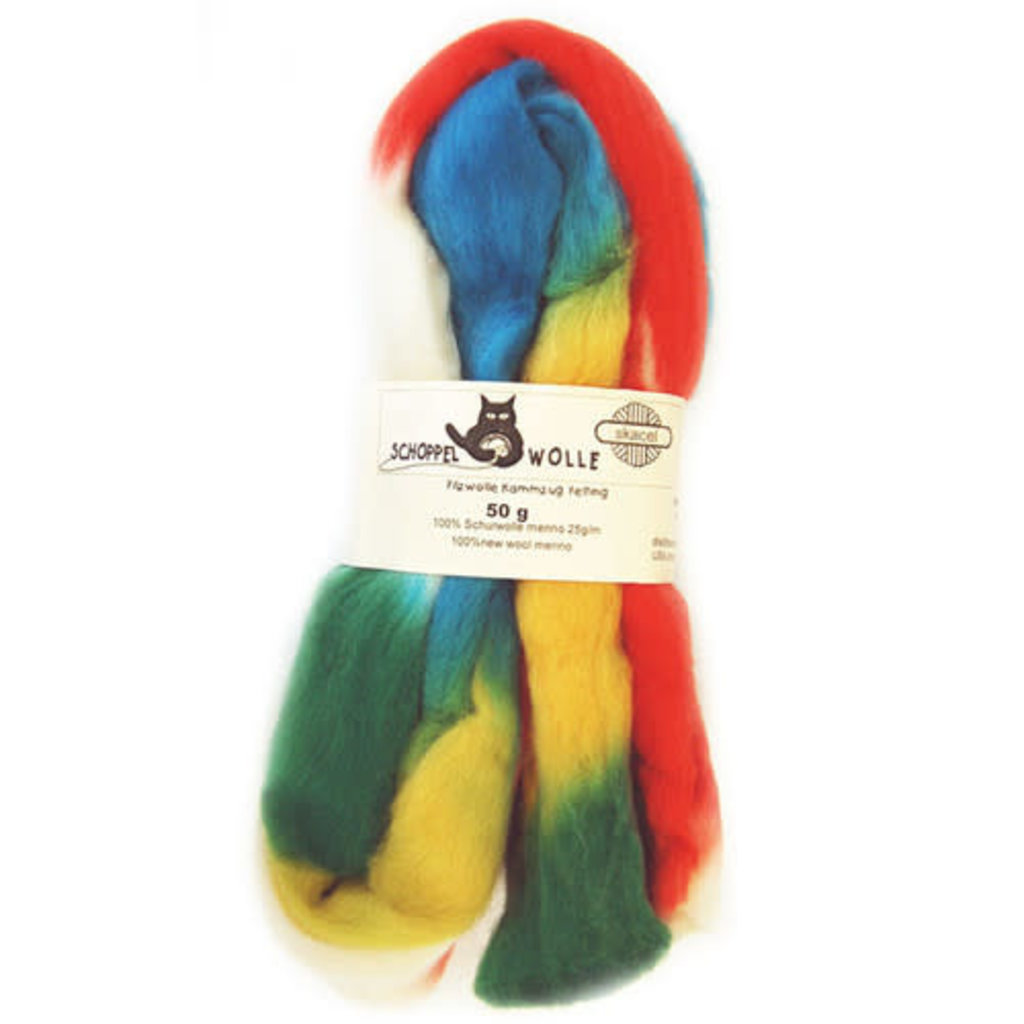 Schoppel Wolle Art Felt Roving Multi