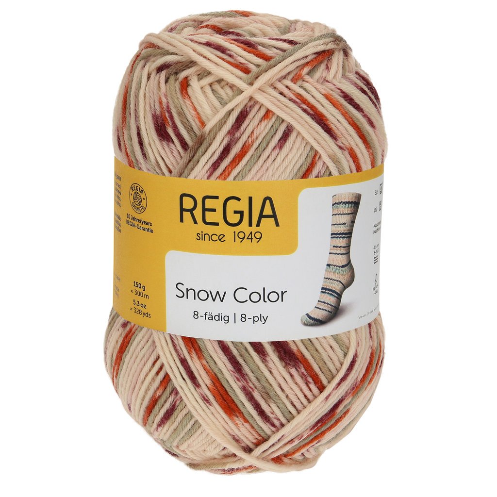 Regia Snow Color 8ply