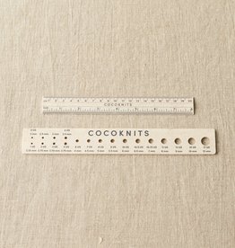 Cocoknits Ruler &  Gauge Set