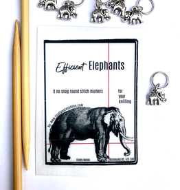 Elephant Stitch Marker Pack