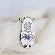 Sheep Russian Doll Enamel Pin