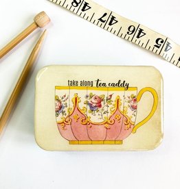 Tea Caddy Notions Tin