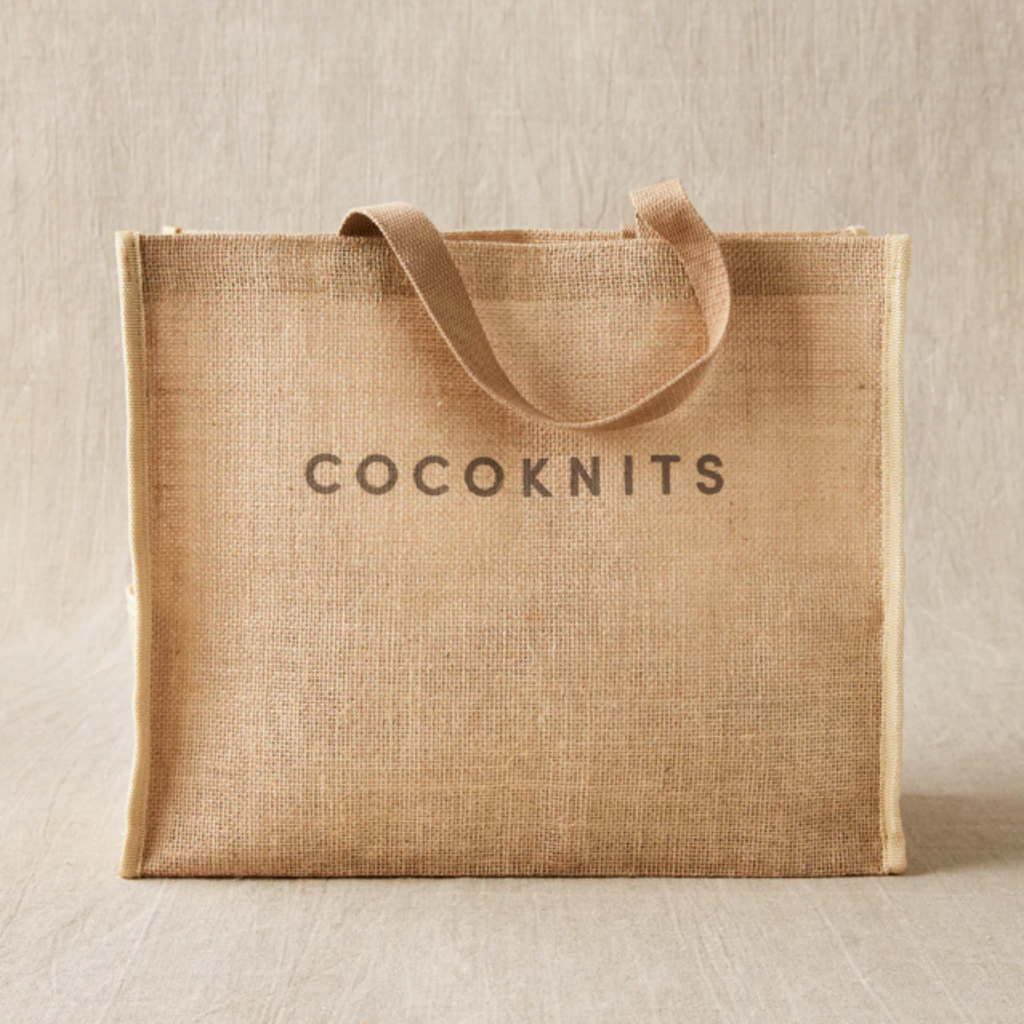 Cocoknits Jute Tote