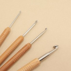 Kinki Amibari Koshitsu Crochet Hooks with Aluminium Tips Set 5"