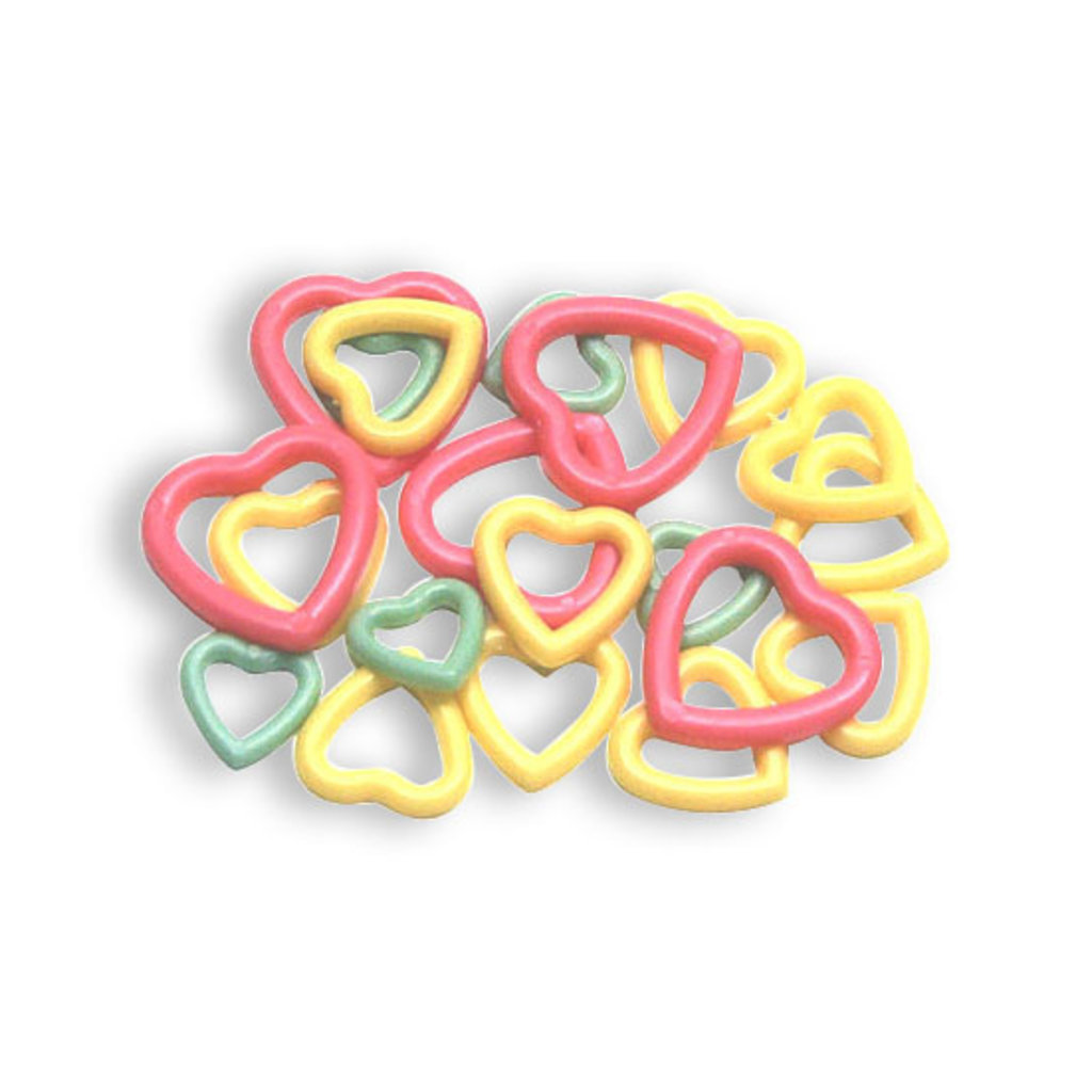 Kinki Amibari Memoric Heart Shaped Stitch Markers (20pcs)