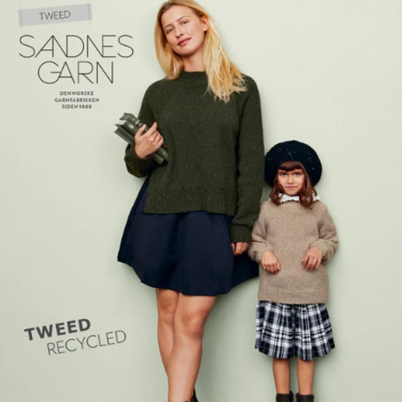 Sandnes Garn 2214 Tweed Pattern Book