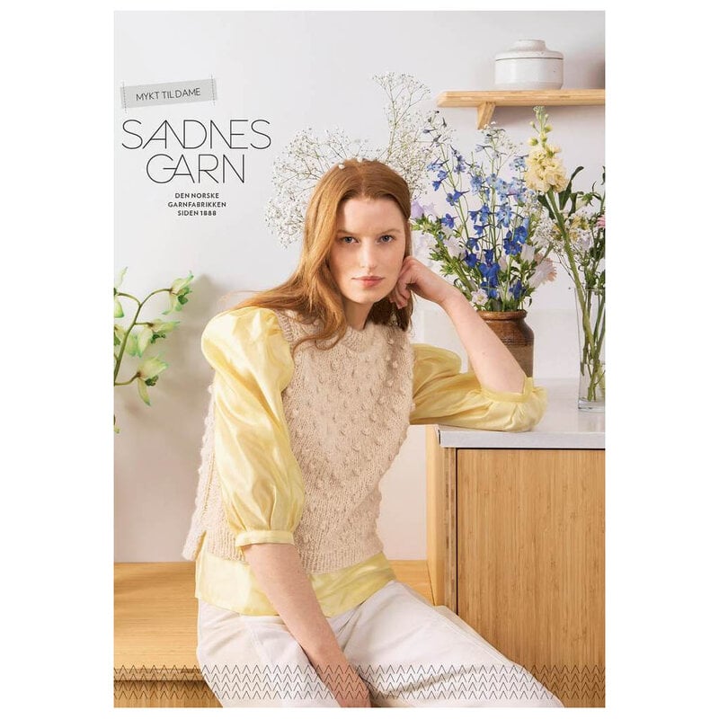 Sandnes Garn 2102 Soft Knit for Ladies Pattern Book