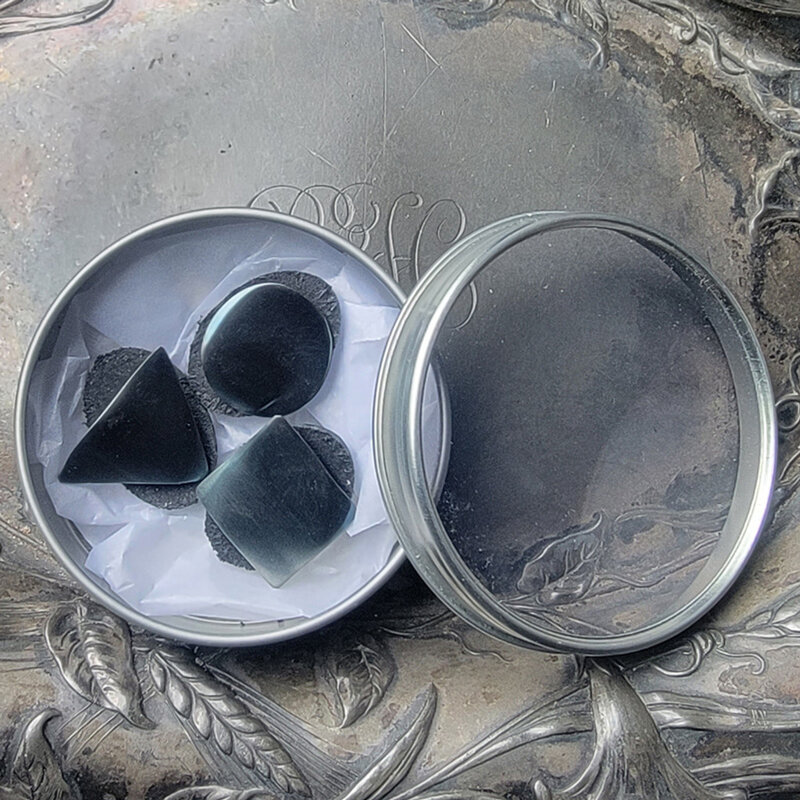 Midcentury Modern Stud Buttons (set of 3)