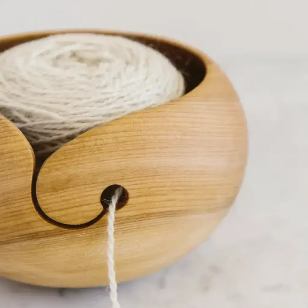 Twig & Horn Wooden Yarn Bowl