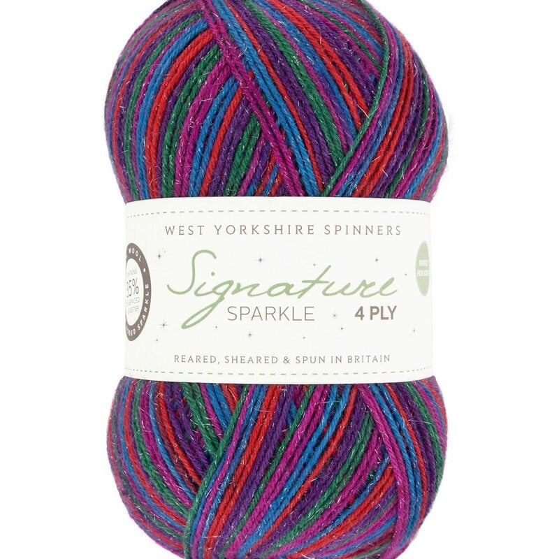 West Yorkshire Spinners Signature Sparkle 4ply