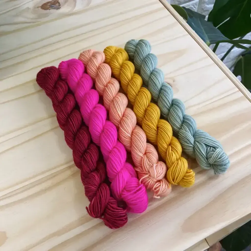 Coates & Co. Cottage Sock Mini Skein Sets