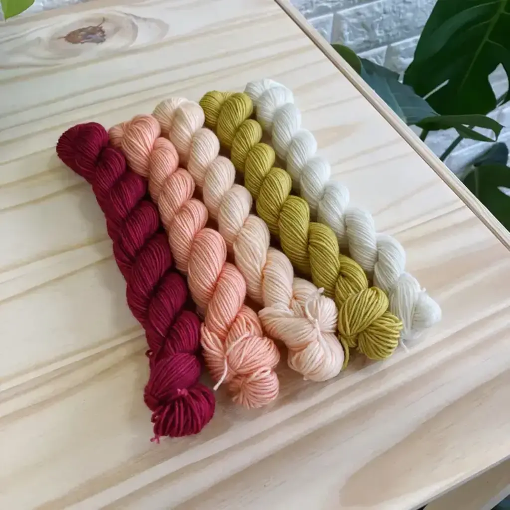 Coates & Co. Cottage Sock Mini Skein Sets