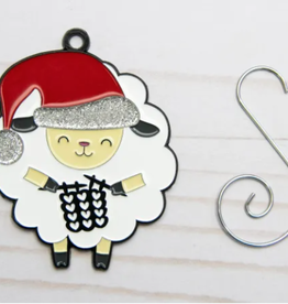 Knitting Sheep Ornament