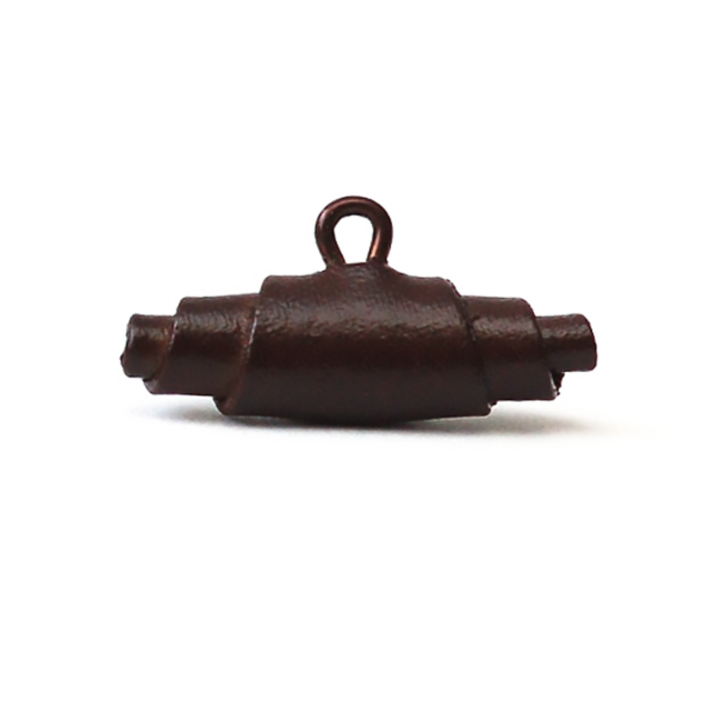 Brown Leather Toggle