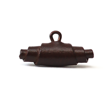 Brown Leather Toggle