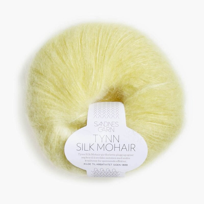 Sandnes Garn Tynn Silk Mohair Light Yellow 2101*