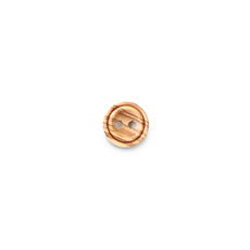 Natural Wood Concave Double Ring  Button
