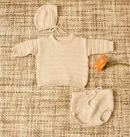 Sandnes Garn Fillip Sweater, Diaper Pants, Hat (2407 No 1)