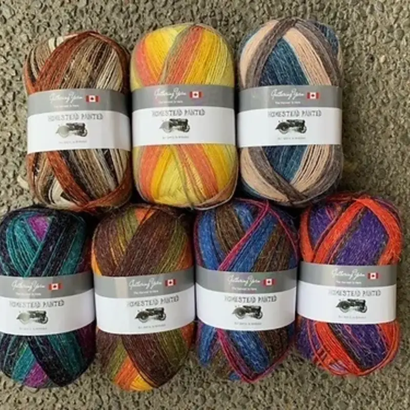 Gathering Yarn Homestead Painted