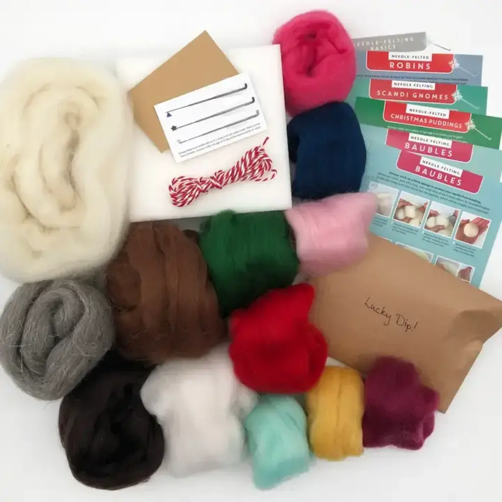 Needle Felting Starter Kit - Christmas