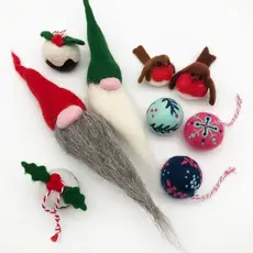 Needle Felting Starter Kit - Christmas