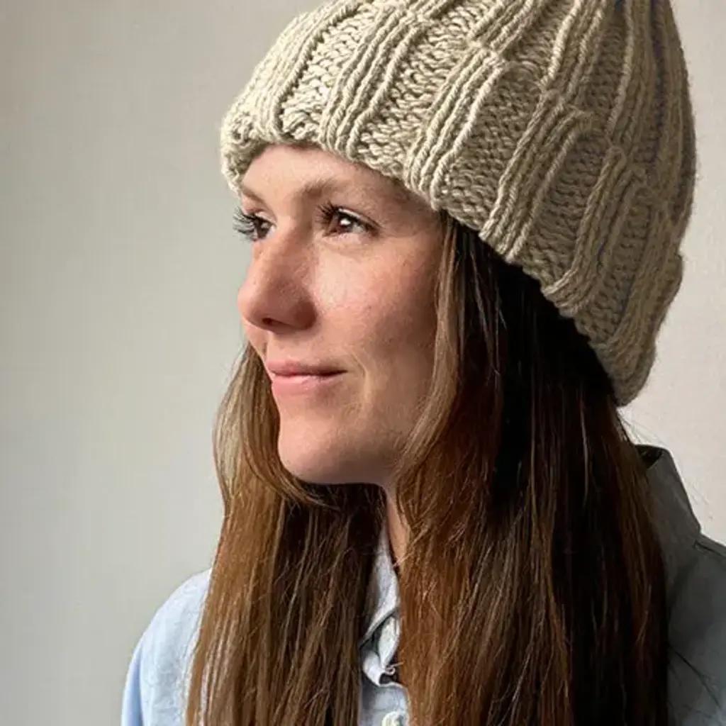 DIY Learn to Knit Kit| Shoreline Beanie
