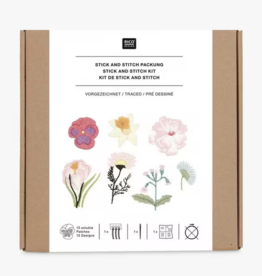 Rico Stick and Stitch Embroidery Kits